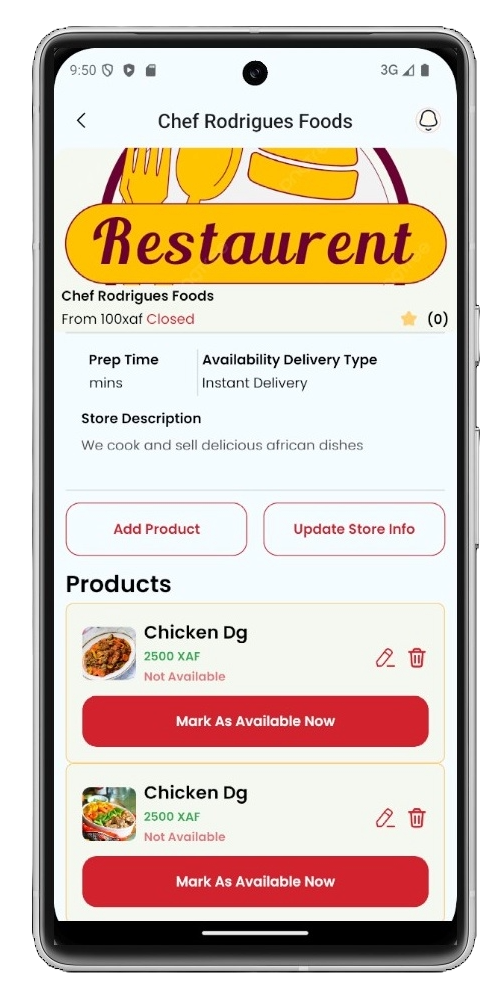 Chop Asap order confirmation